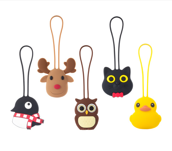 角色姓名吊牌 -企鵝小丸 -麋鹿先生 -貓頭鷹衛斯 -喵喵貓 -派提鴨