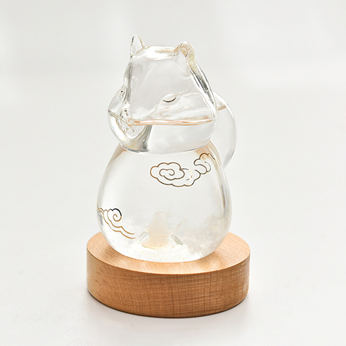【3/29~5/31畢業季早鳥88折優惠】創意小物館 心有所鼠天氣瓶 透明