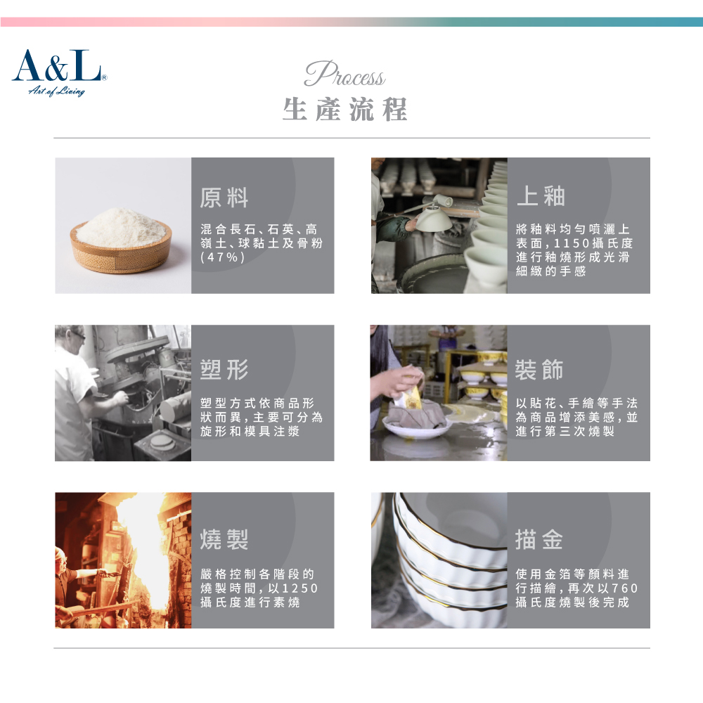 A&L 經典骨瓷咖啡對杯禮盒組(曙光)