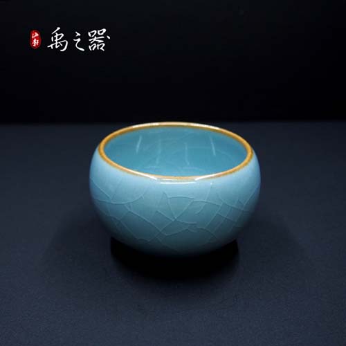 客客器器 禹之器《羅漢杯》青瓷茶杯