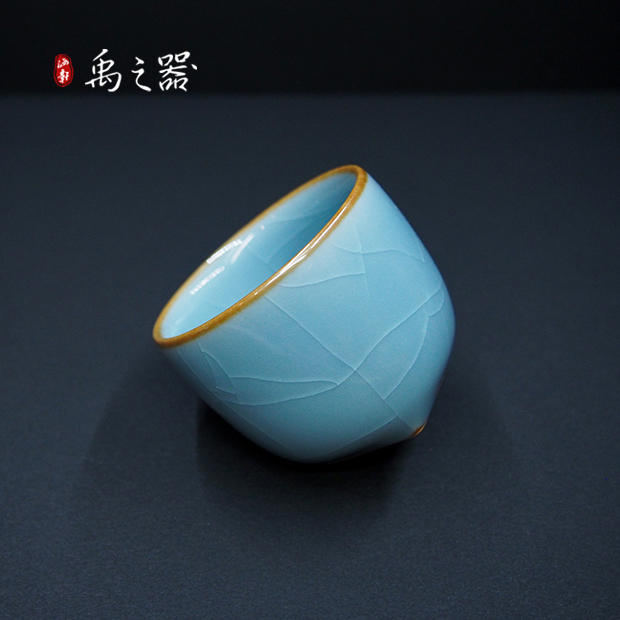 客客器器 禹之器《玉璽杯》青瓷茶杯