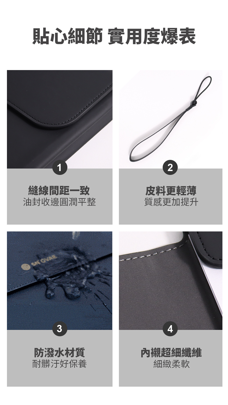 SN°OVAE 翻轉筆記夾_CLASSIC(藍色)