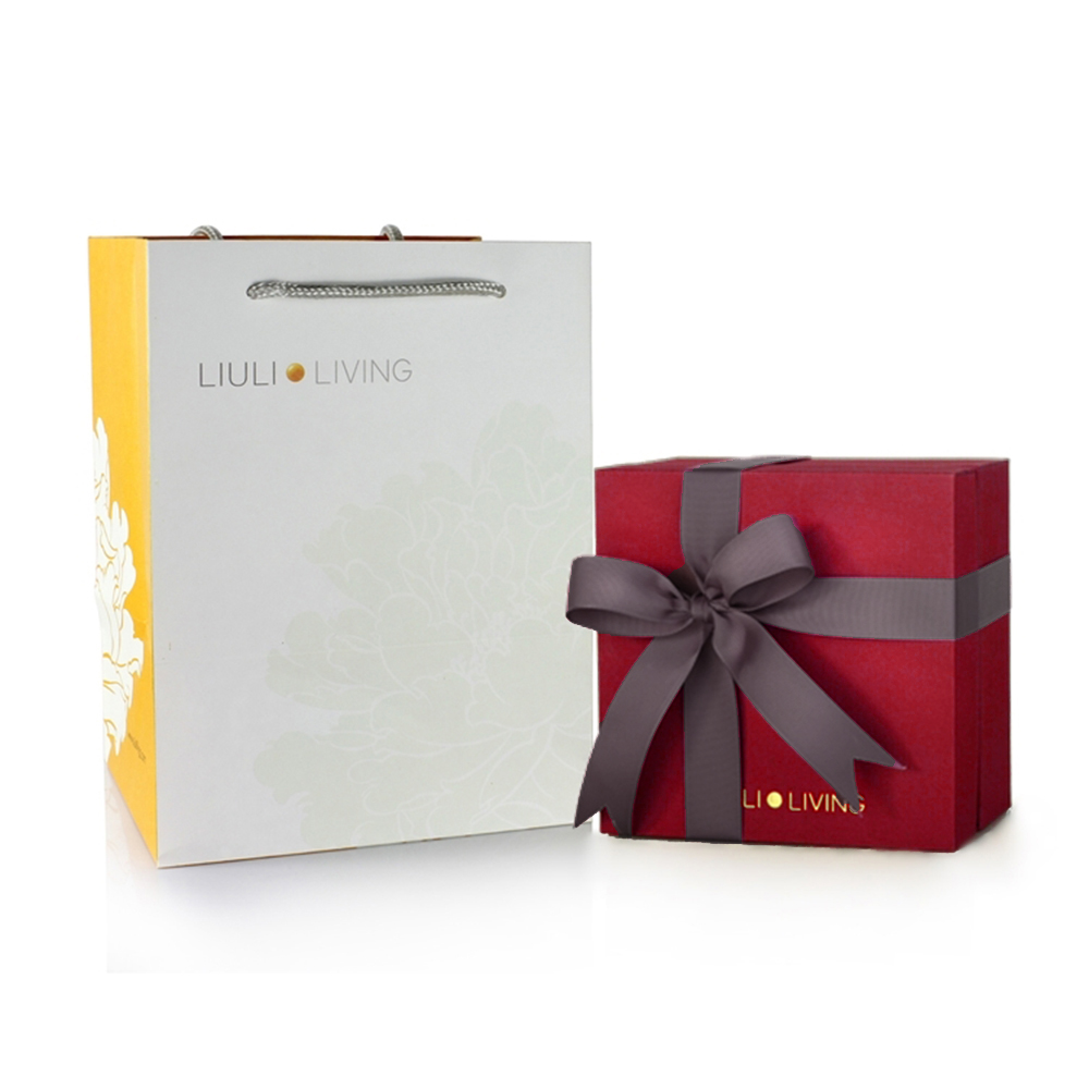 琉璃工房  LIVING 四季君子飲-梅君子 (梅花對杯)