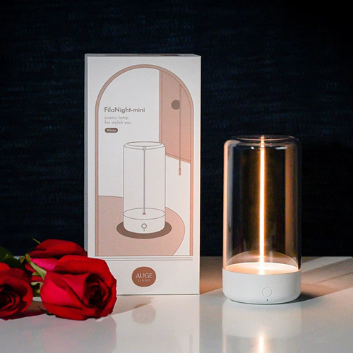 【1/2~8/31冬日特惠85折】家居生活雜貨舖 磁吸LED柔性燈絲小夜燈 典雅白