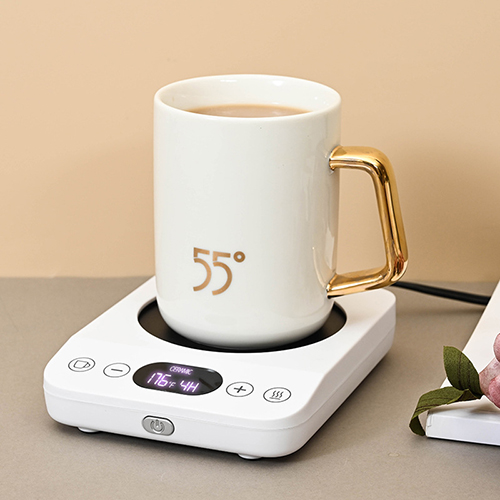 家居生活雜貨舖 80度恆溫加熱杯墊 方形白色