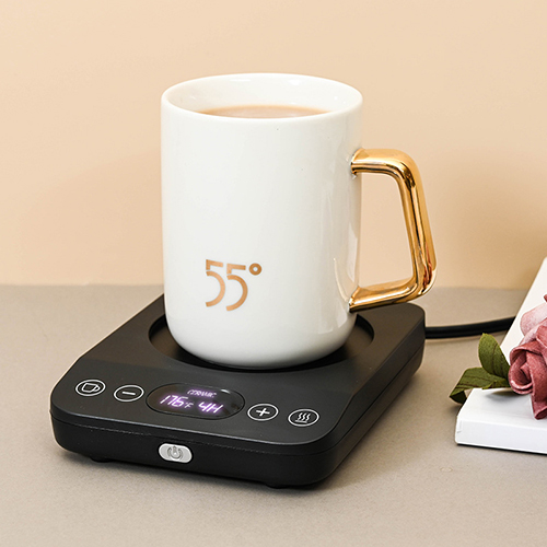 家居生活雜貨舖 80度恆溫加熱杯墊 方形黑色