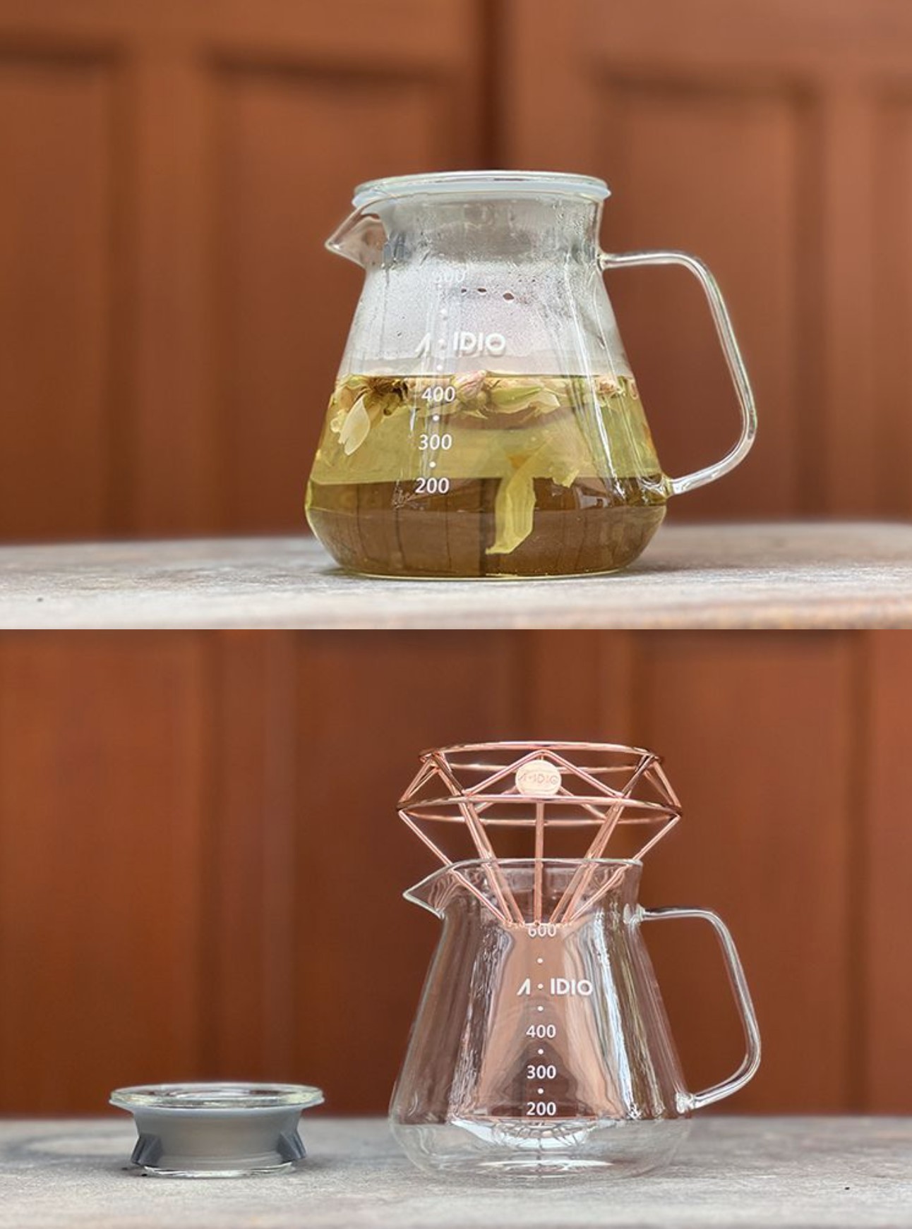 除當作咖啡壺，也可沖泡茶葉及花草茶。