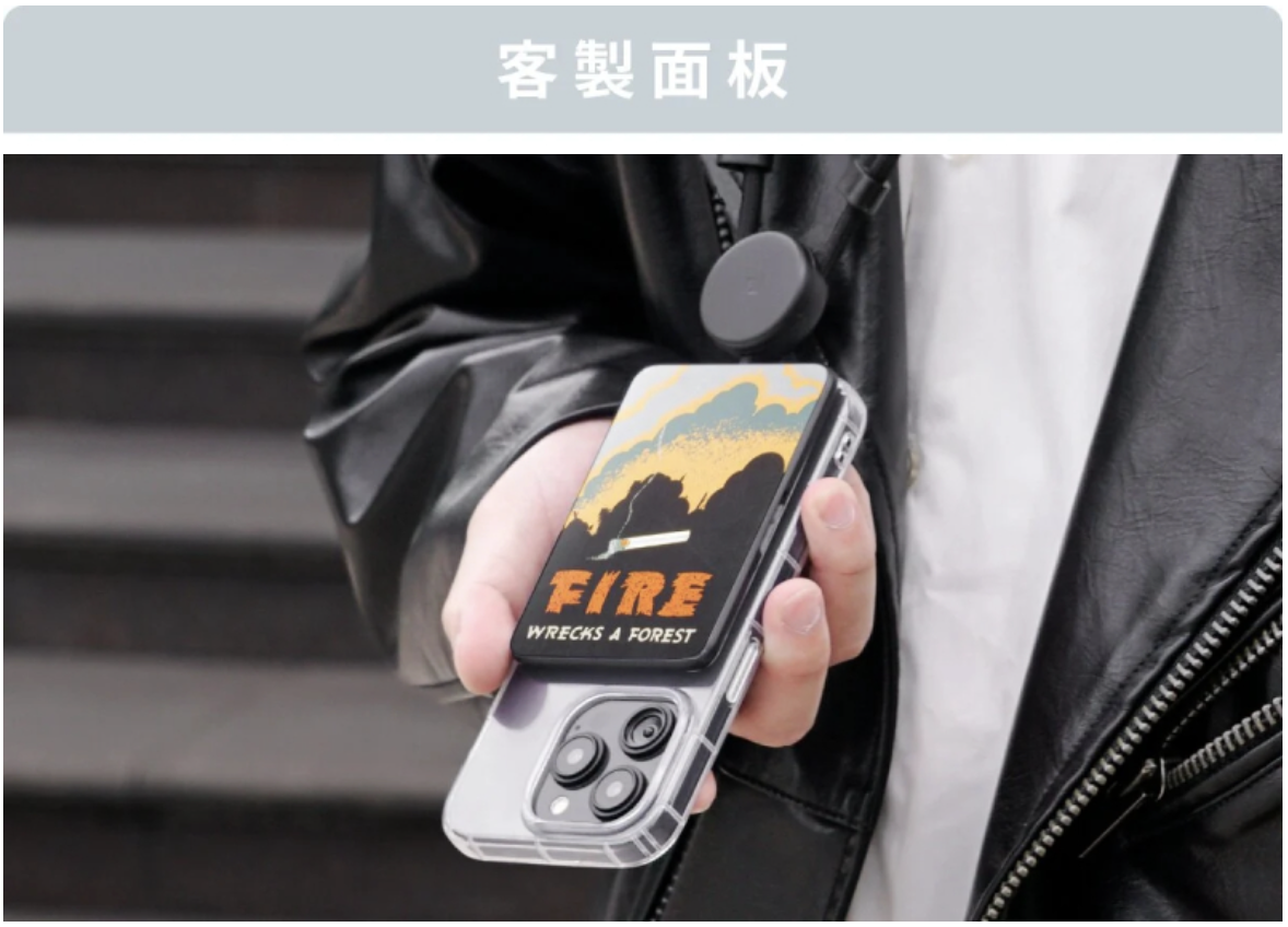 無論是充滿個人風格的圖示，還是溫暖人心的人事物，都能客製化呈現在面板上，讓你隨身攜帶。