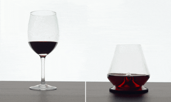 冰峰葡萄酒杯巧妙運用保冰盤的穩定性，打造防傾倒安心設計，即便使用細緻的水晶玻璃也能放鬆心情，有別於使用高腳杯的小心翼翼，冰峰葡萄酒杯讓你盡情享受每個小酌時光。