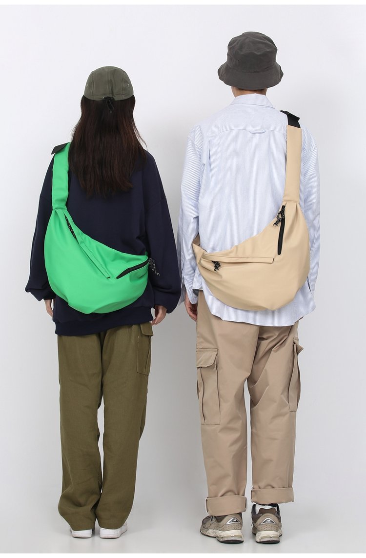 【11/3~12/31秋季85折優惠】家居生活雜貨舖 韓版休閒郵差包 綠色