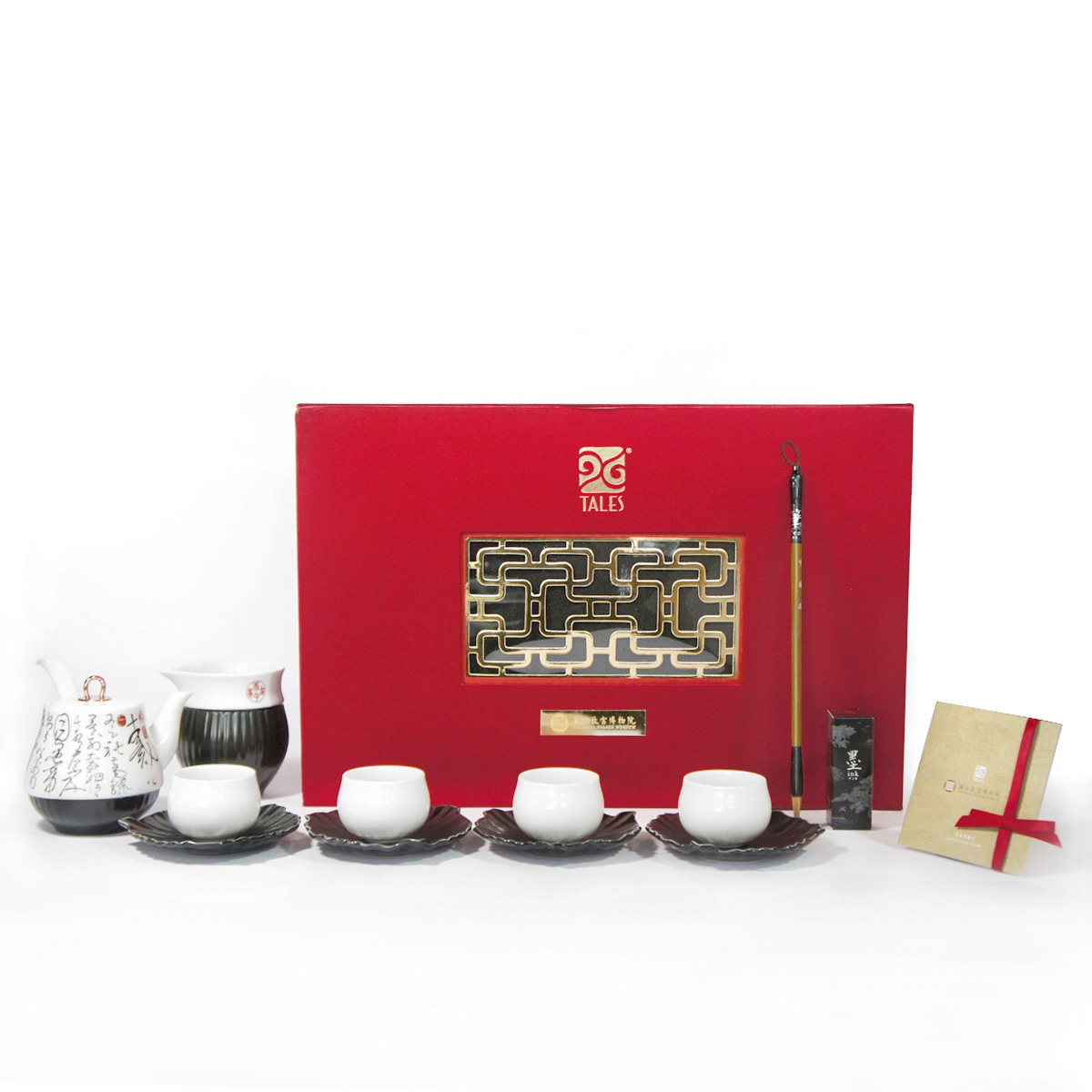 TALES 神話言 自敘帖品茗茶具組4入(自敘帖茶具組4入)