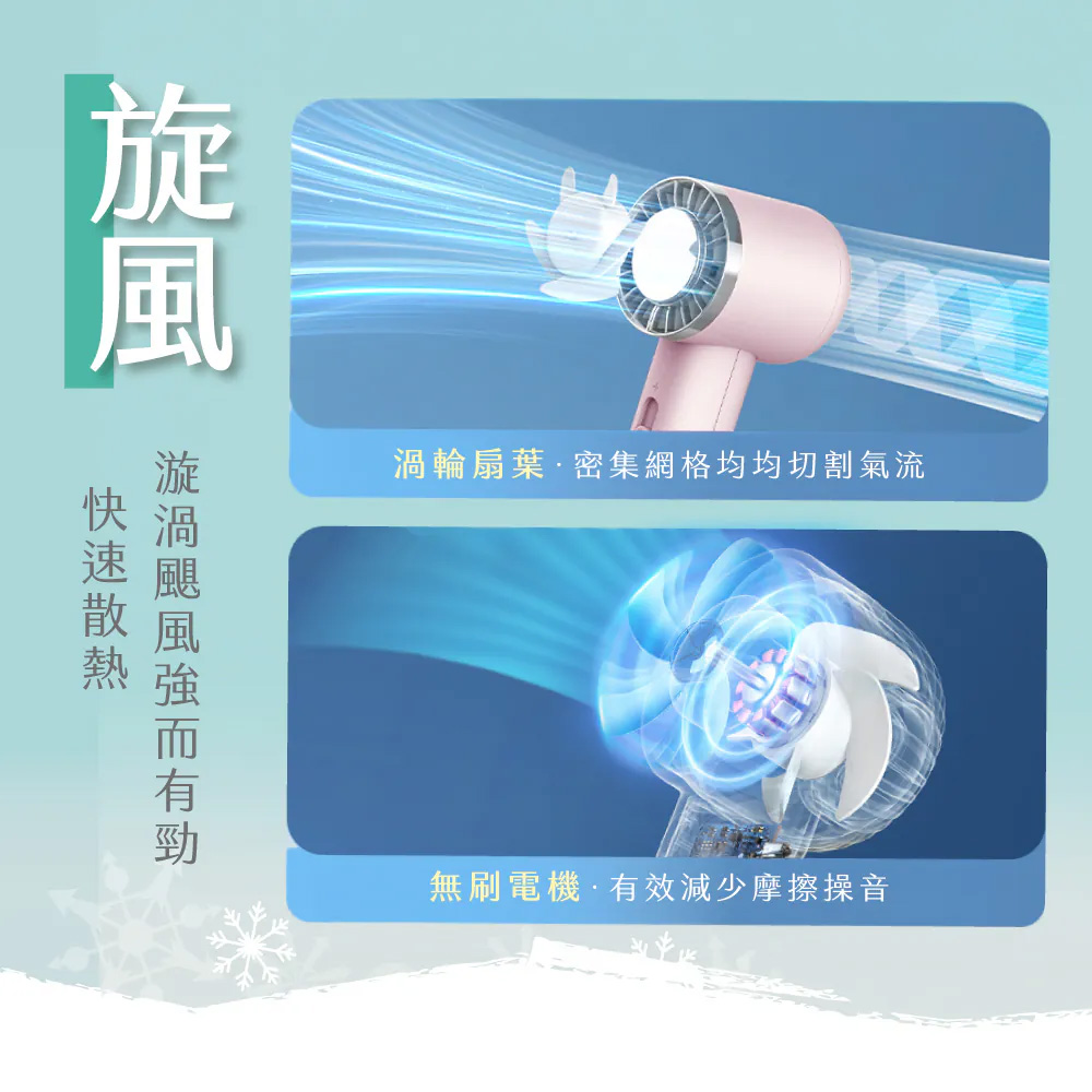 【挑戰全台最低價】【KINYO】 冰旋風充電風扇 UF-3020(粉)