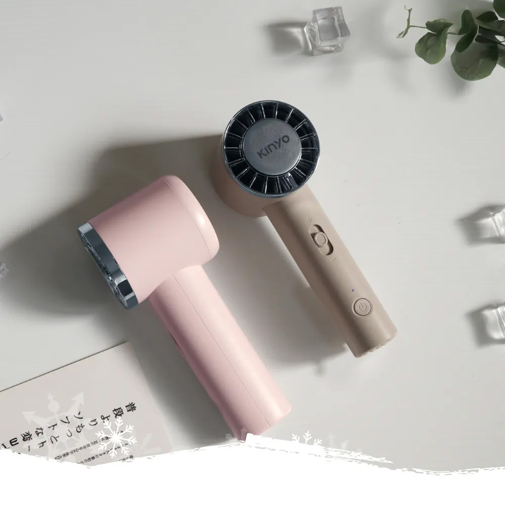 【挑戰全台最低價】【KINYO】 冰旋風充電風扇 UF-3020(粉)