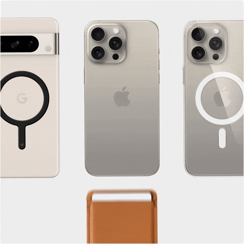 具備 MagSafe 功能的手機或保護殼皆可直接適用，如手機型號並無 MagSafe 功能，搭配加購的 磁吸環，即可享受 Cache 3.0 的便利特點！