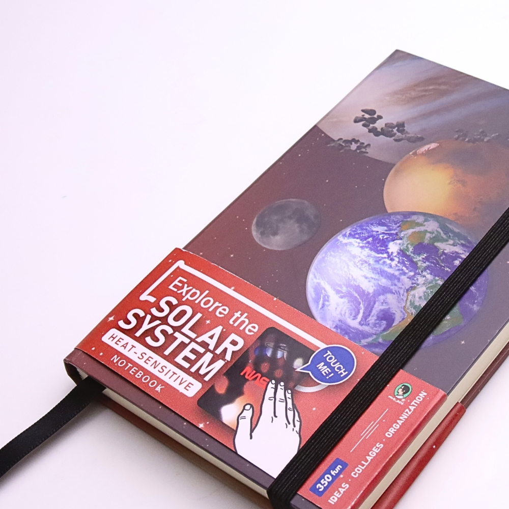 賽先生科學工廠 NASA太陽系感溫筆記本