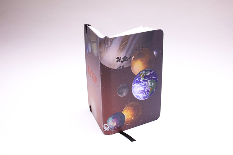 賽先生科學工廠 NASA太陽系感溫筆記本