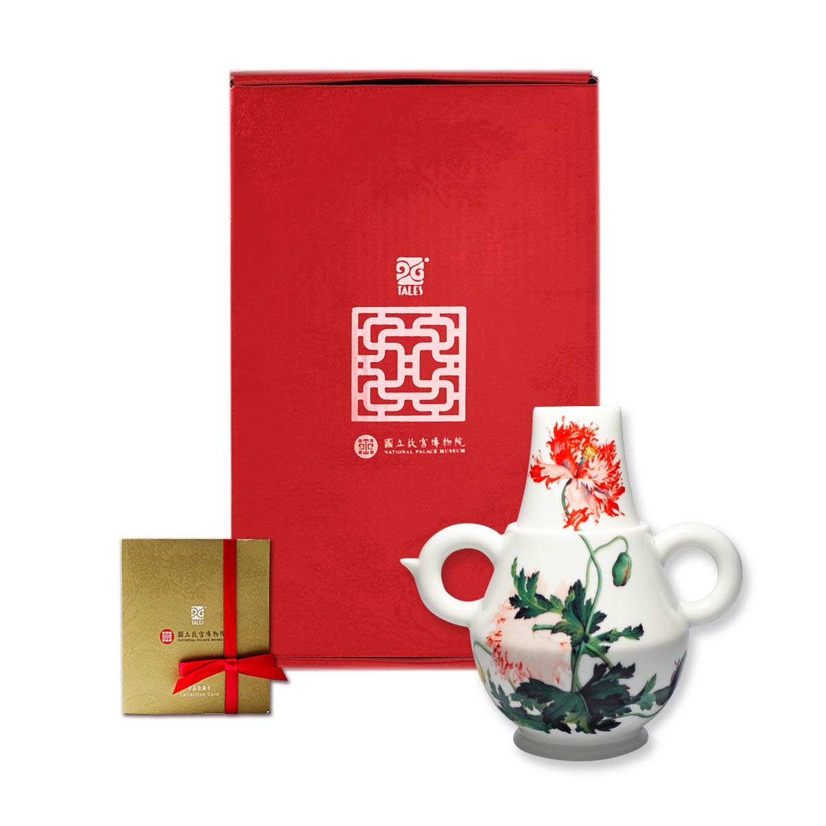 TALES 神話言 華瓶春芳-仙萼長春雙耳套壺