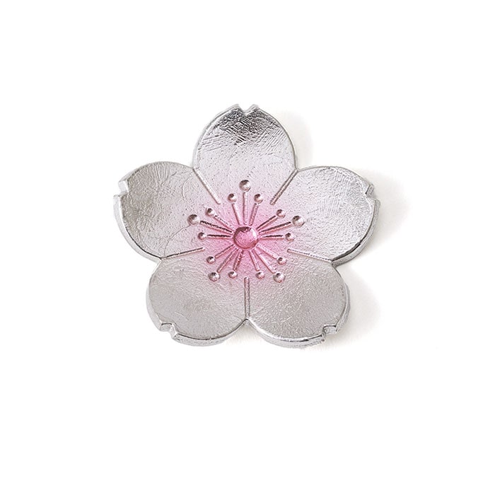 日本 能作 淡櫻櫻花筷架組- 2入