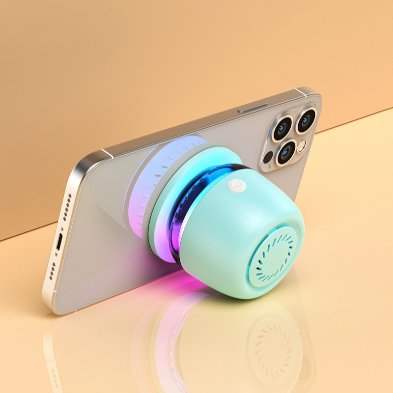 【挑戰全台最低價】創意小物館 磁吸防水支架音箱 青色