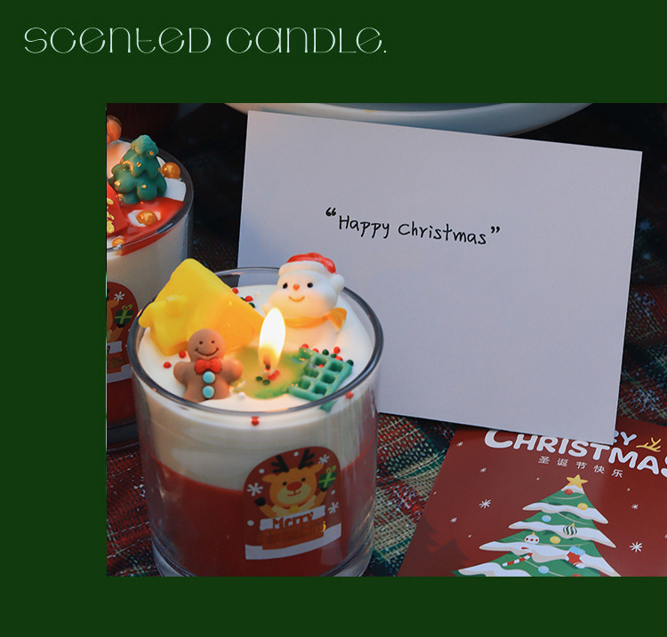 【11/4~12/31聖誕商品B2B優惠】家居生活雜貨舖 聖誕造型香氛蠟燭杯 聖誕老人