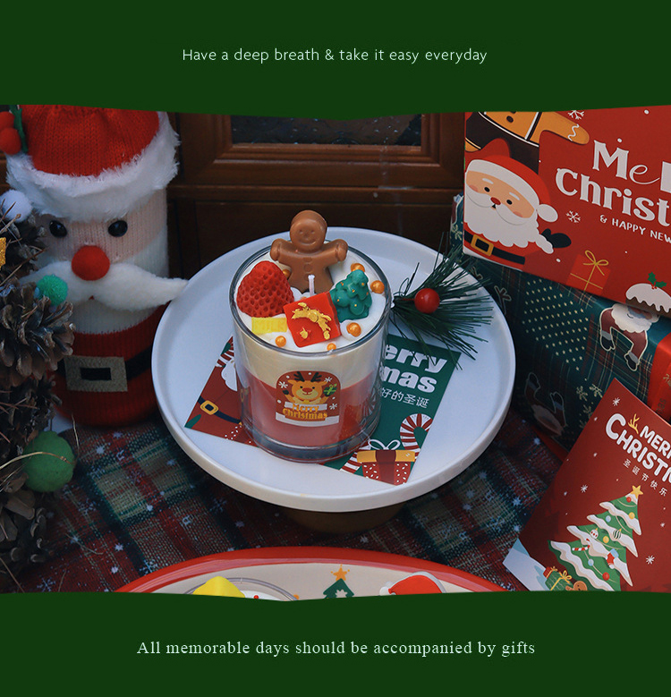 【11/4~12/31聖誕商品B2B優惠】家居生活雜貨舖 聖誕造型香氛蠟燭杯 聖誕老人