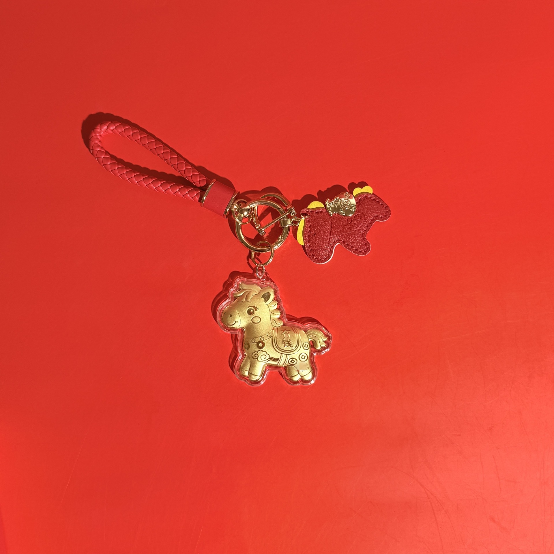 【11/4~12/31聖誕商品B2B優惠】創意小物館 馬上有錢鑰匙圈掛飾