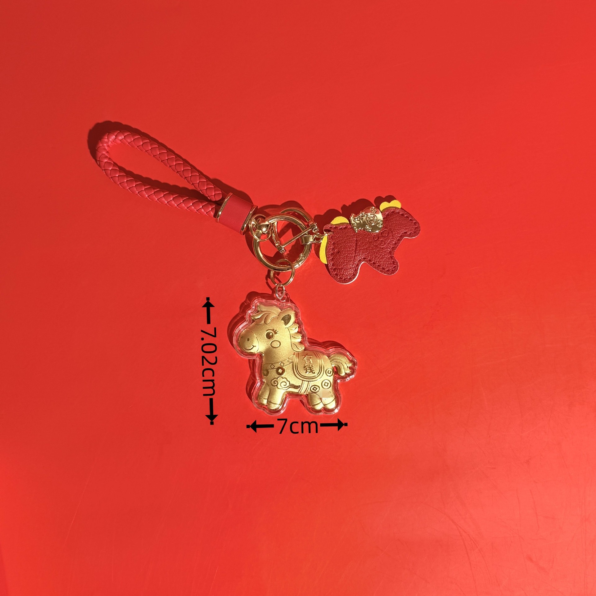 【11/4~12/31聖誕商品B2B優惠】創意小物館 馬上有錢鑰匙圈掛飾