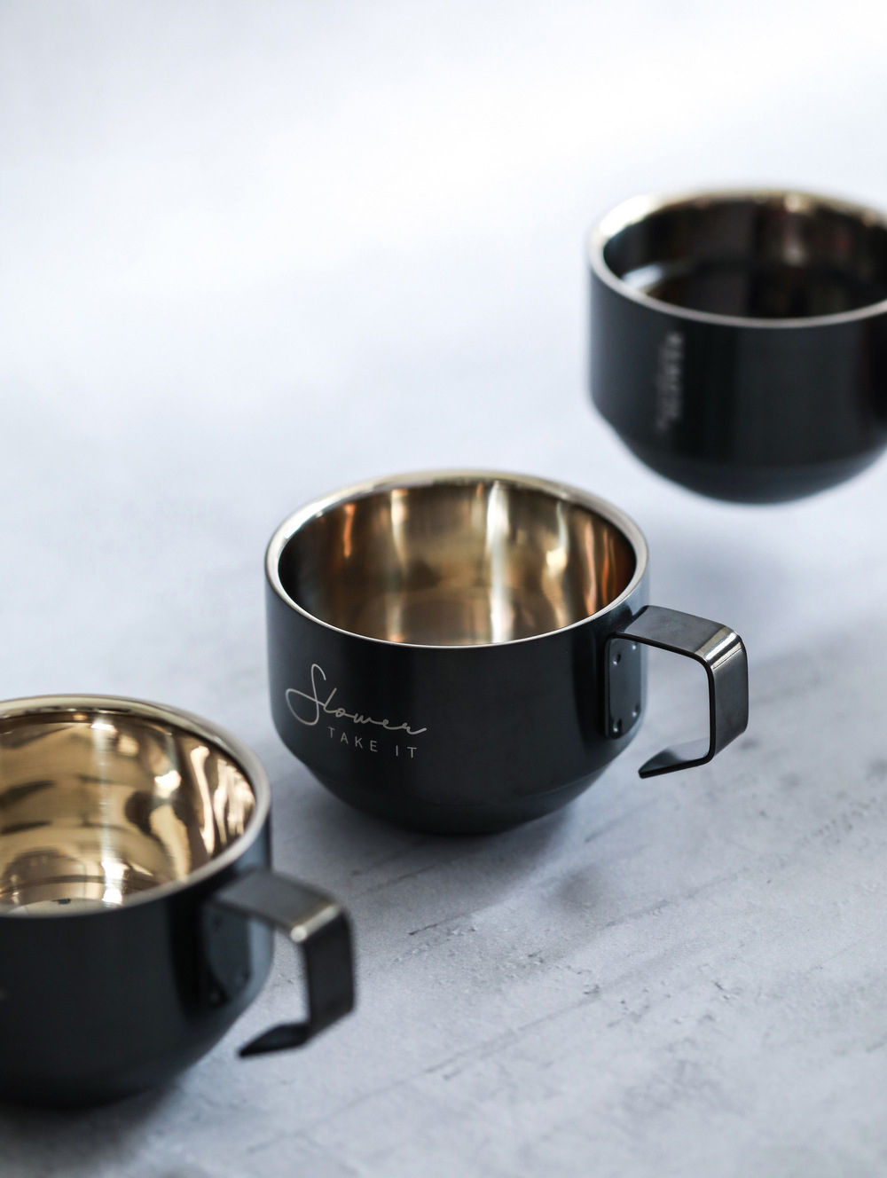 【11/3~12/31秋季85折優惠】家居生活雜貨舖 質感黑疊疊咖啡杯 A款