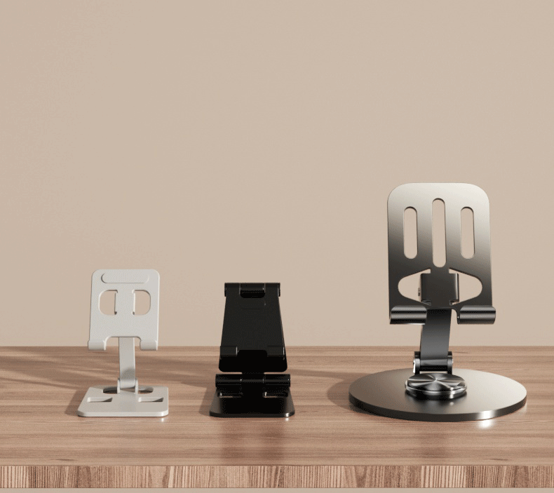 【11/4~12/31聖誕商品B2B優惠】創意小物館 可旋轉手機散熱支架 灰