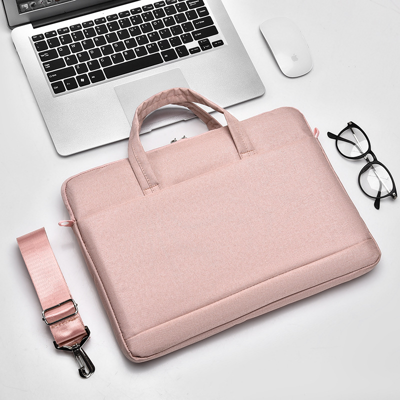 【11/4~12/31聖誕商品B2B優惠】家居生活雜貨舖 肩背手提兩用筆電包 粉色