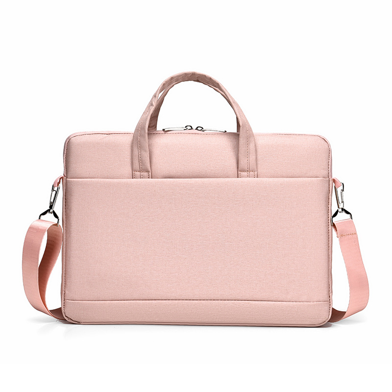 【11/4~12/31聖誕商品B2B優惠】家居生活雜貨舖 肩背手提兩用筆電包 粉色