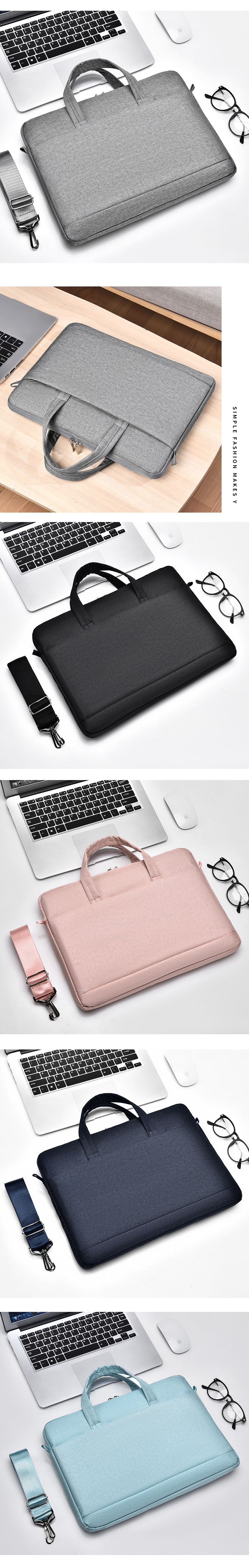 【11/4~12/31聖誕商品B2B優惠】家居生活雜貨舖 肩背手提兩用筆電包 黑色