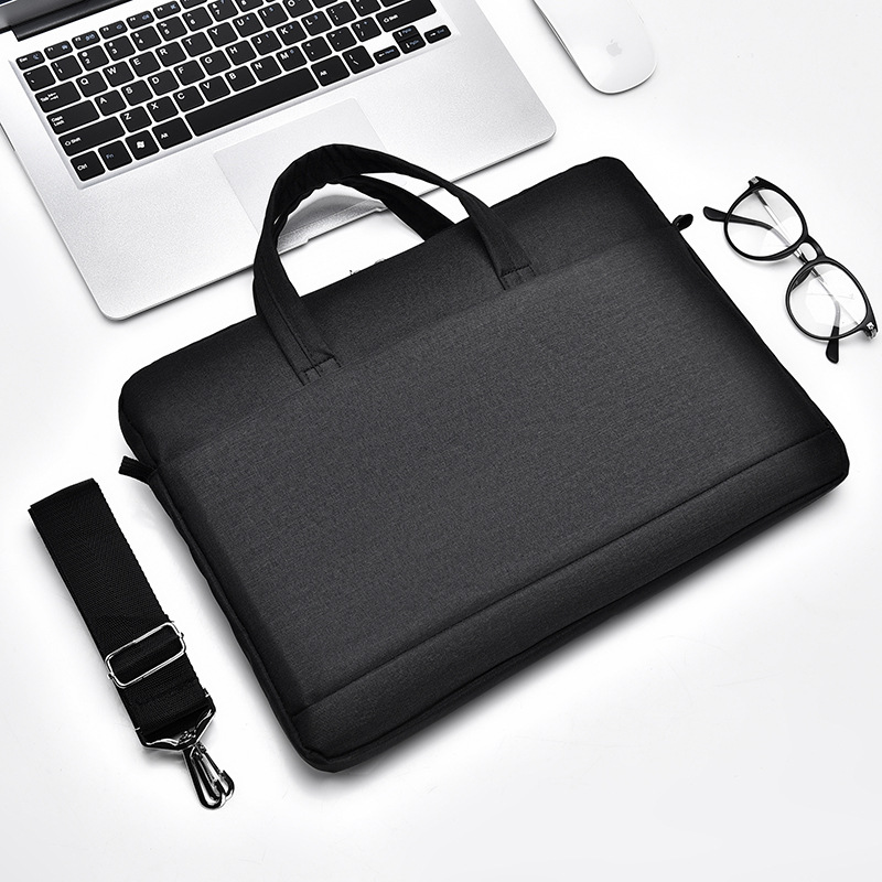 【11/4~12/31聖誕商品B2B優惠】家居生活雜貨舖 肩背手提兩用筆電包 黑色