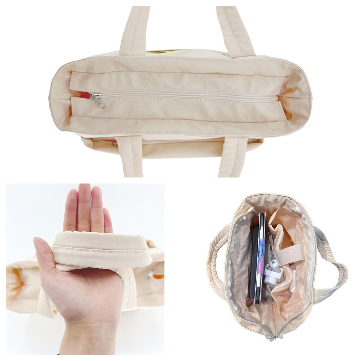 【11/4~12/31聖誕商品B2B優惠】創意小物館 橫式雲朵肩背手提包 灰色