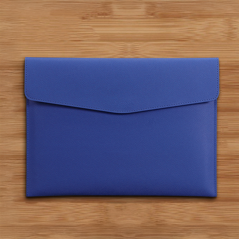 【11/4~12/31聖誕商品B2B優惠】創意小物館 A4軟皮文件袋 紺藍