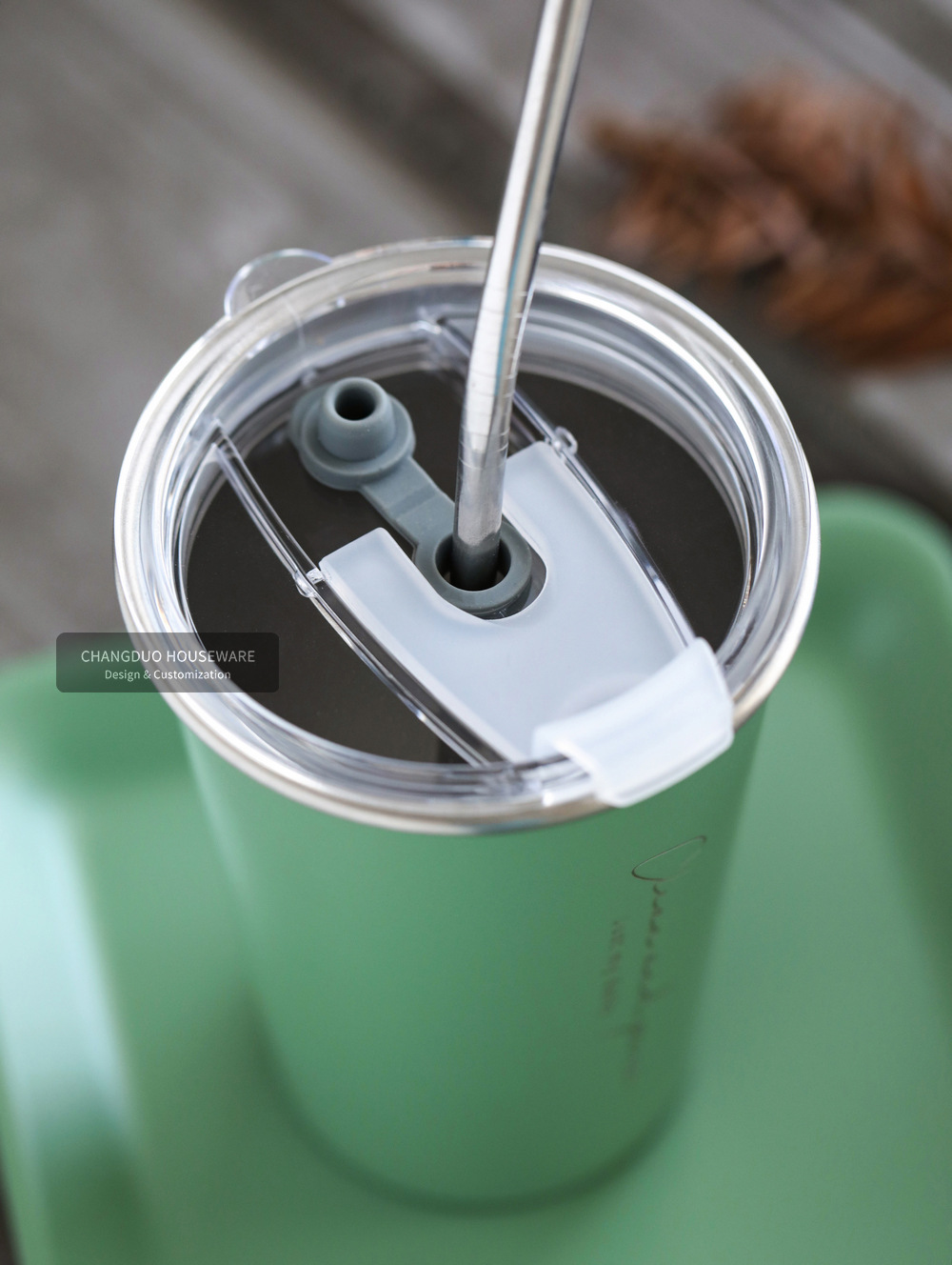 【11/4~12/31聖誕商品B2B優惠】家居生活雜貨舖 pure系列不鏽鋼隨行杯 奶黃色