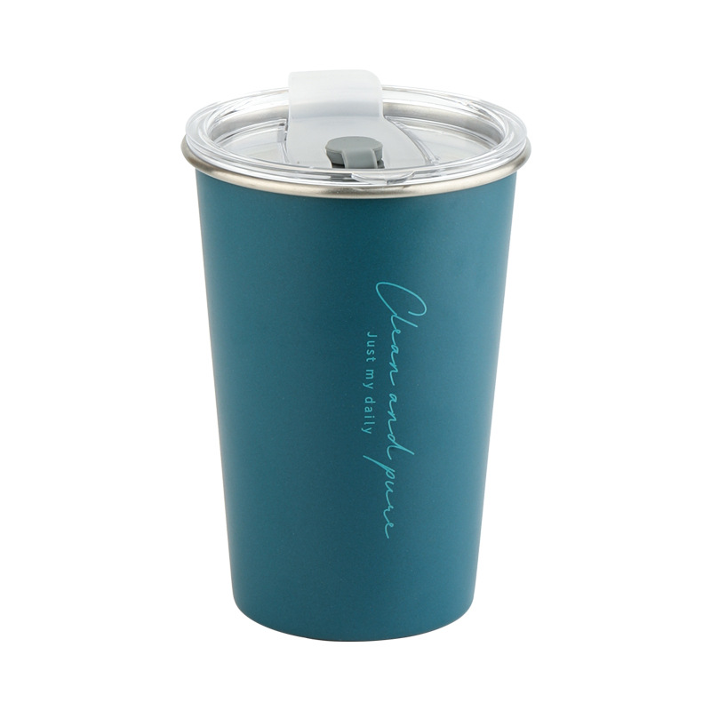 【11/4~12/31聖誕商品B2B優惠】家居生活雜貨舖 pure系列不鏽鋼隨行杯 藍色