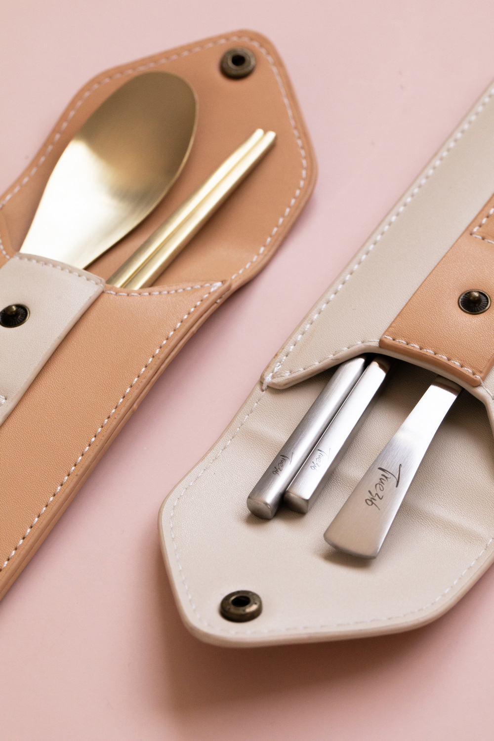 【11/3~12/31冬季85折優惠】家居生活雜貨舖 316不鏽鋼輕奢隨行餐具組 銀色