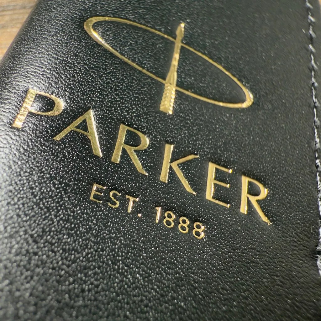 PARKER 派克 喬特XL系列限定款 金色 原子筆 真皮筆套禮盒