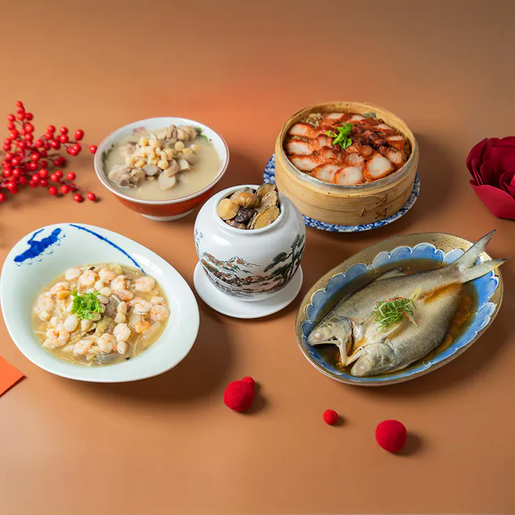 【馨苑】馬躍迎春五福宴冷凍年菜(3-4人份)