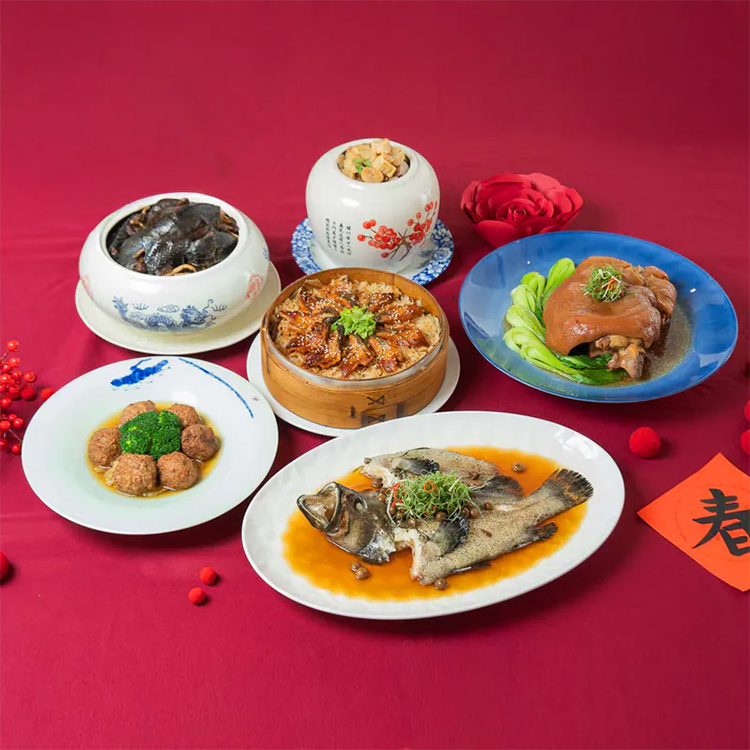 【膳馨】金玉滿堂團圓宴冷凍年菜(5-6人份)