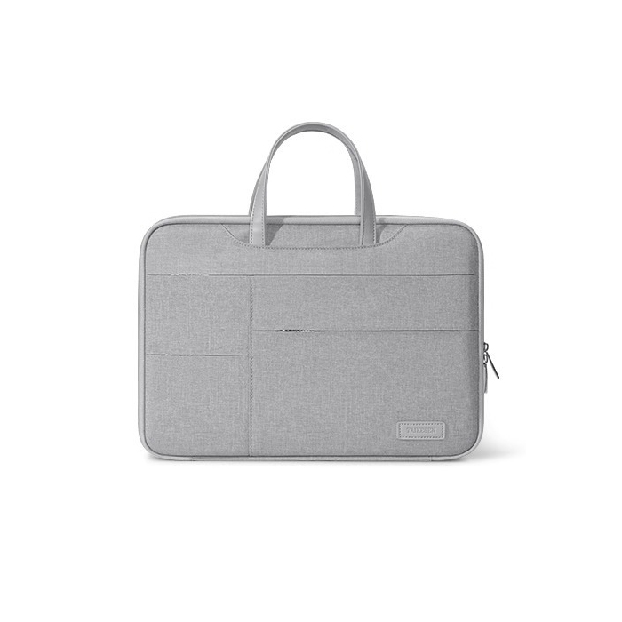 【11/3~12/31冬季85折優惠】創意小物館 180°開合大容量筆電包 紳士灰