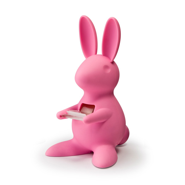 QUALY 兔兒膠帶台(粉紅)