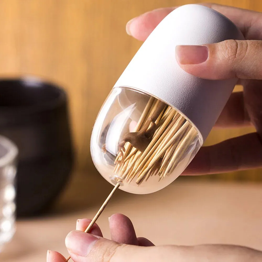 QUALY 牙籤罐 草原馴鹿