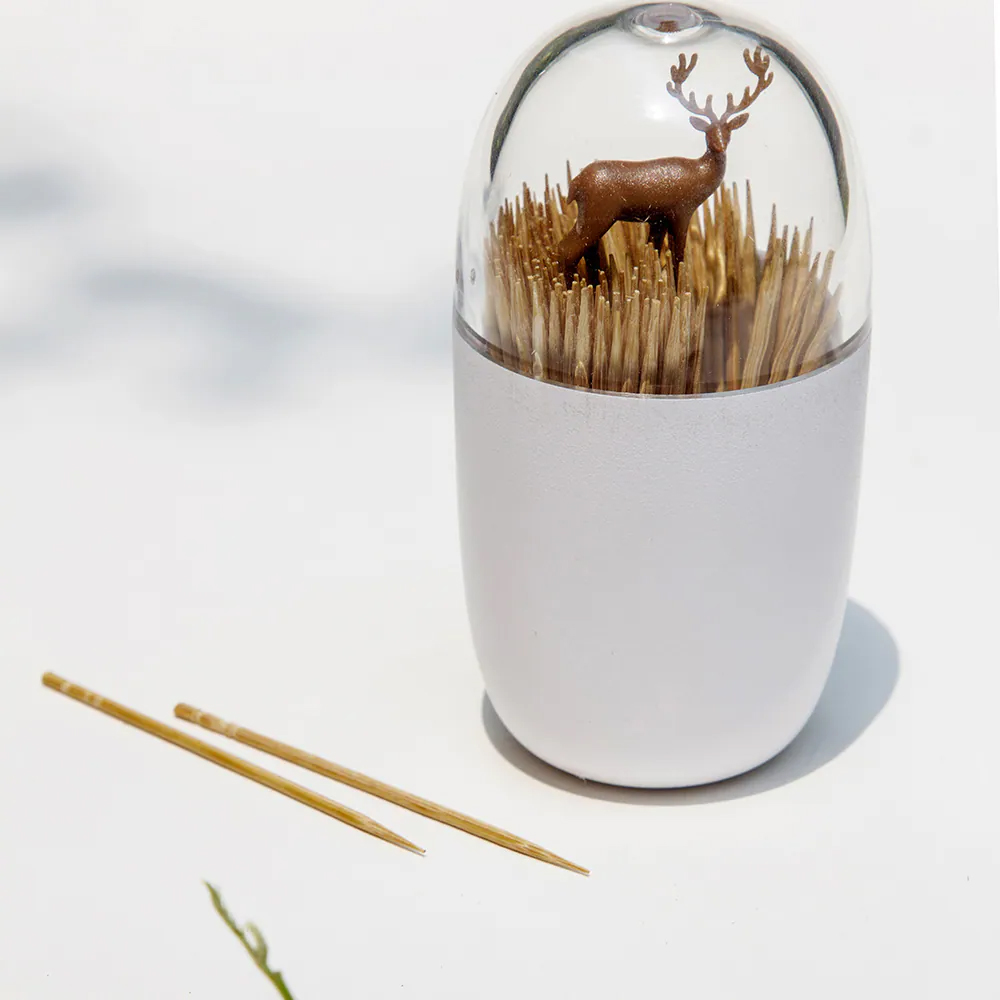 QUALY 牙籤罐 草原馴鹿