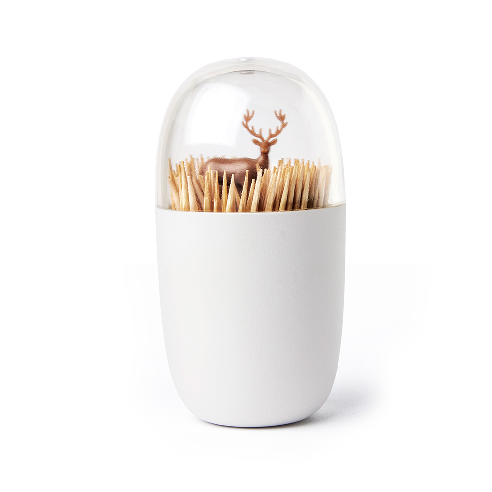 QUALY 牙籤罐 草原馴鹿