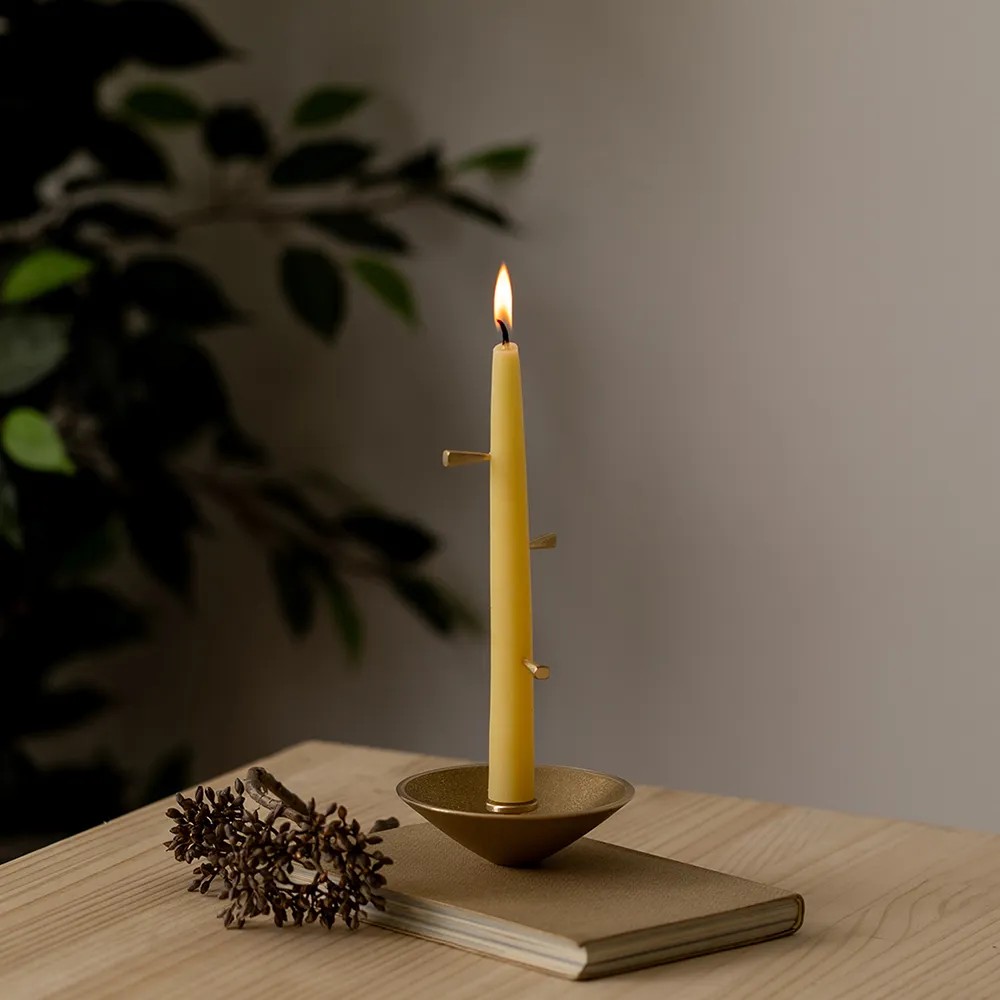 能作 NOUSAKU 時光流逝 黃銅燭台套組