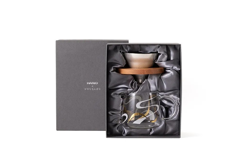 能作 NOUSAKU NOUSAKU x HARIO V60純錫咖啡濾杯壺組禮盒