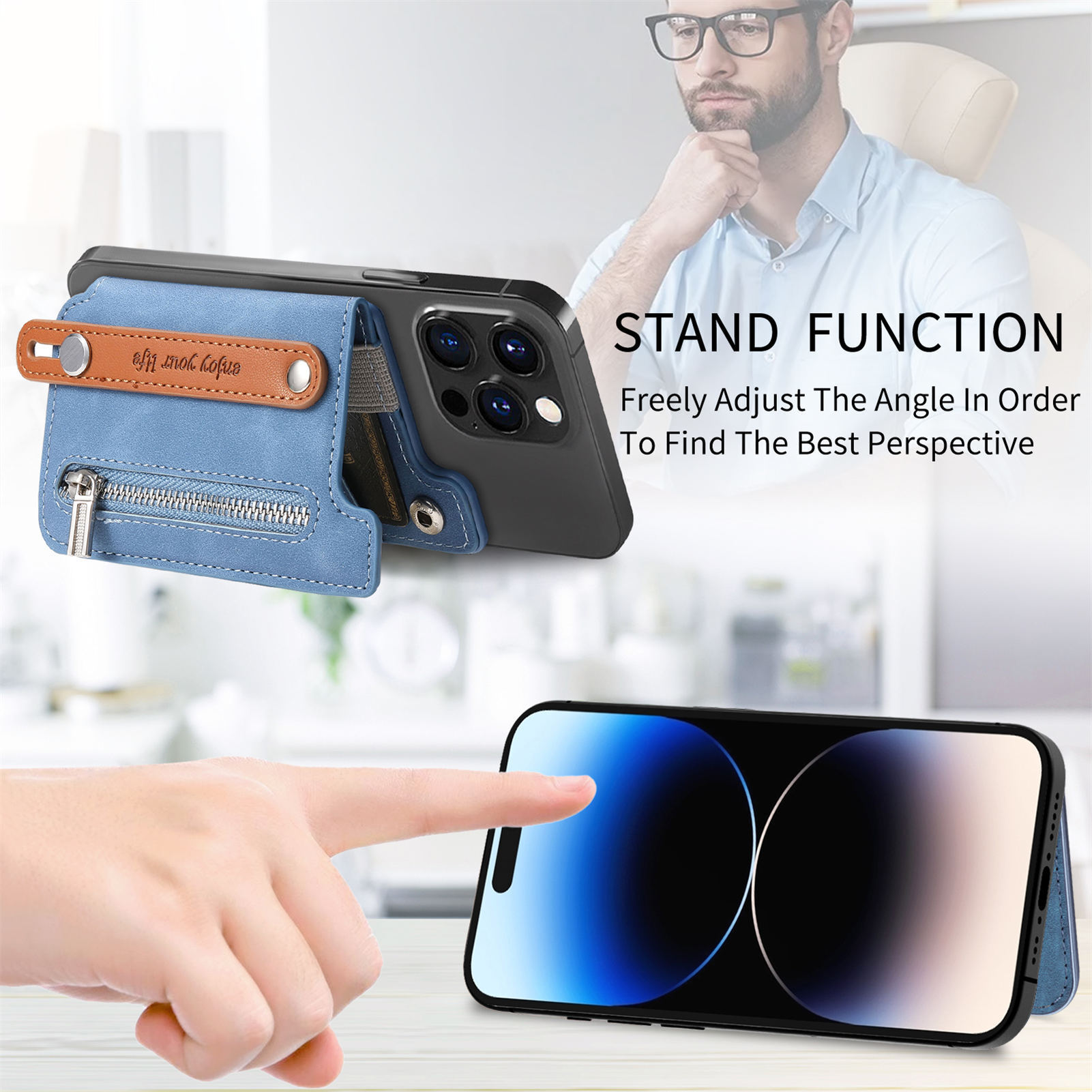 【1/2~8/31冬日特惠85折】創意小物館 Magsafe磁吸卡包卡套零錢夾 黑色