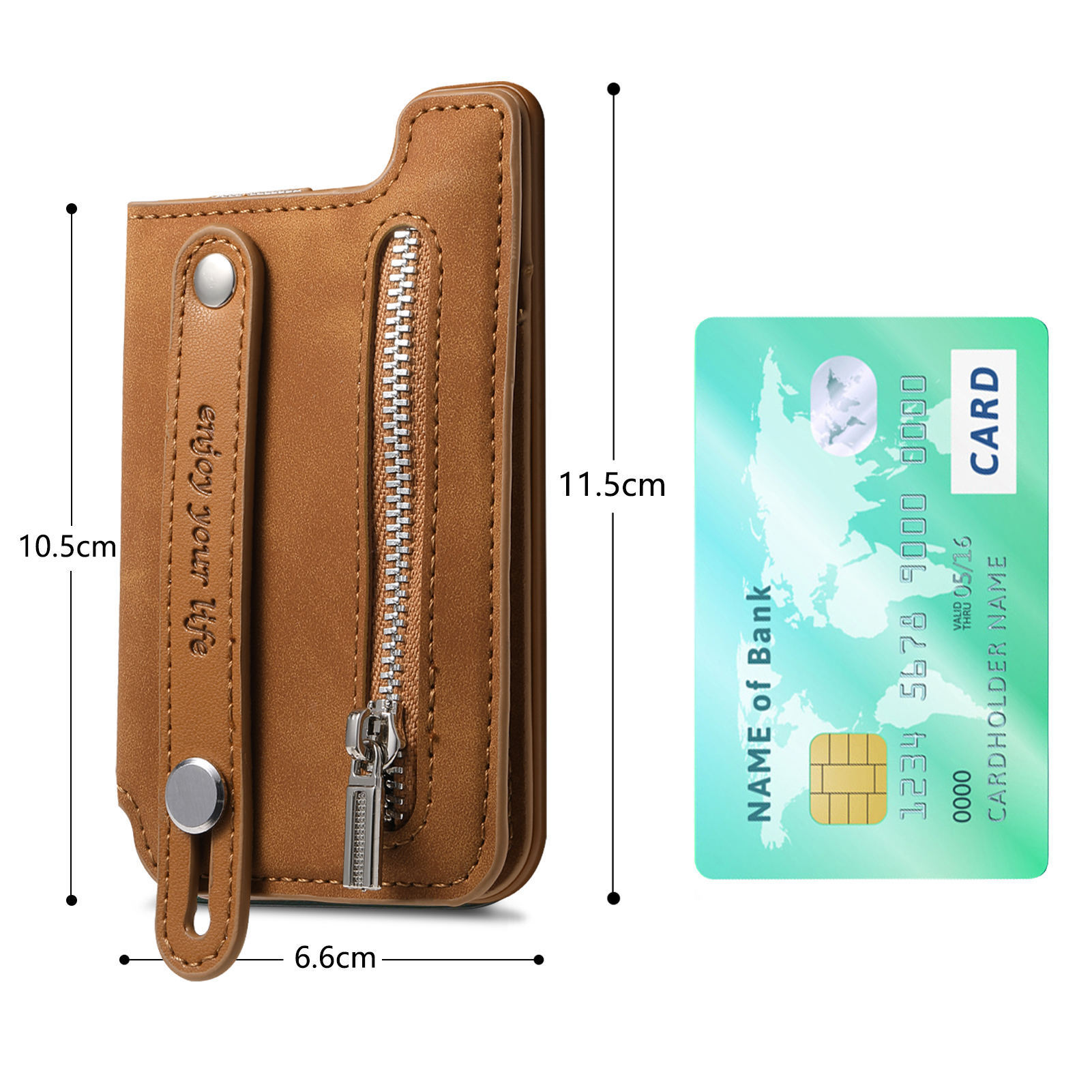 【1/2~8/31冬日特惠85折】創意小物館 Magsafe磁吸卡包卡套零錢夾 藍色